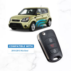 46 Chip Car Key Fob Replacement for 11-13 Kia Soul 2012-2013 Kia Sportage Remote Key 315MHz NYOSEKSAM11ATX TQ8-RKE-3F02  KR-K3RB-10