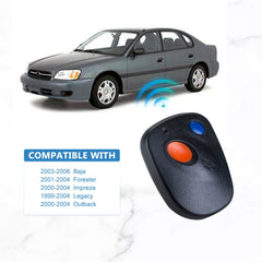 2 BTN Keyless Entry Control Remote Vehicles Replacement for 2000-2004 Subaru Outback Legacy Impreza Remote Key Fob A269ZUA111  KR-G2RA