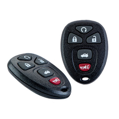 5 Button Keyless Entry Remote Replacement for 2006-2013 Chevy Impala Monte Carlo/Cadillac DTS/Buick Lucerne OUC60270