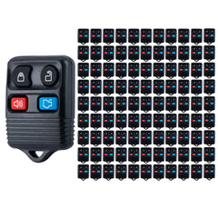 Keyless Entry Remote Replacement for Ford CWTWB1U212 CWTWB1U331 GQ43VT11T CWTWB1U345 100 PCS KR-F4RA-100
