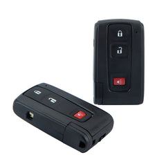 Smart Key fob Replacement for 2004 - 2009 Toyota Prius Smart Car Key Fob MOZB31EG Keyless Entry 2+1 Buttons Remote Control for Silver Logo only