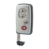 Smart Keyless Entry Remote Uncut 4 Buttons Key Fob Replacement for 2007-2010 Toyota Camry Avalon FCC ID: HYQ14AAB 0140