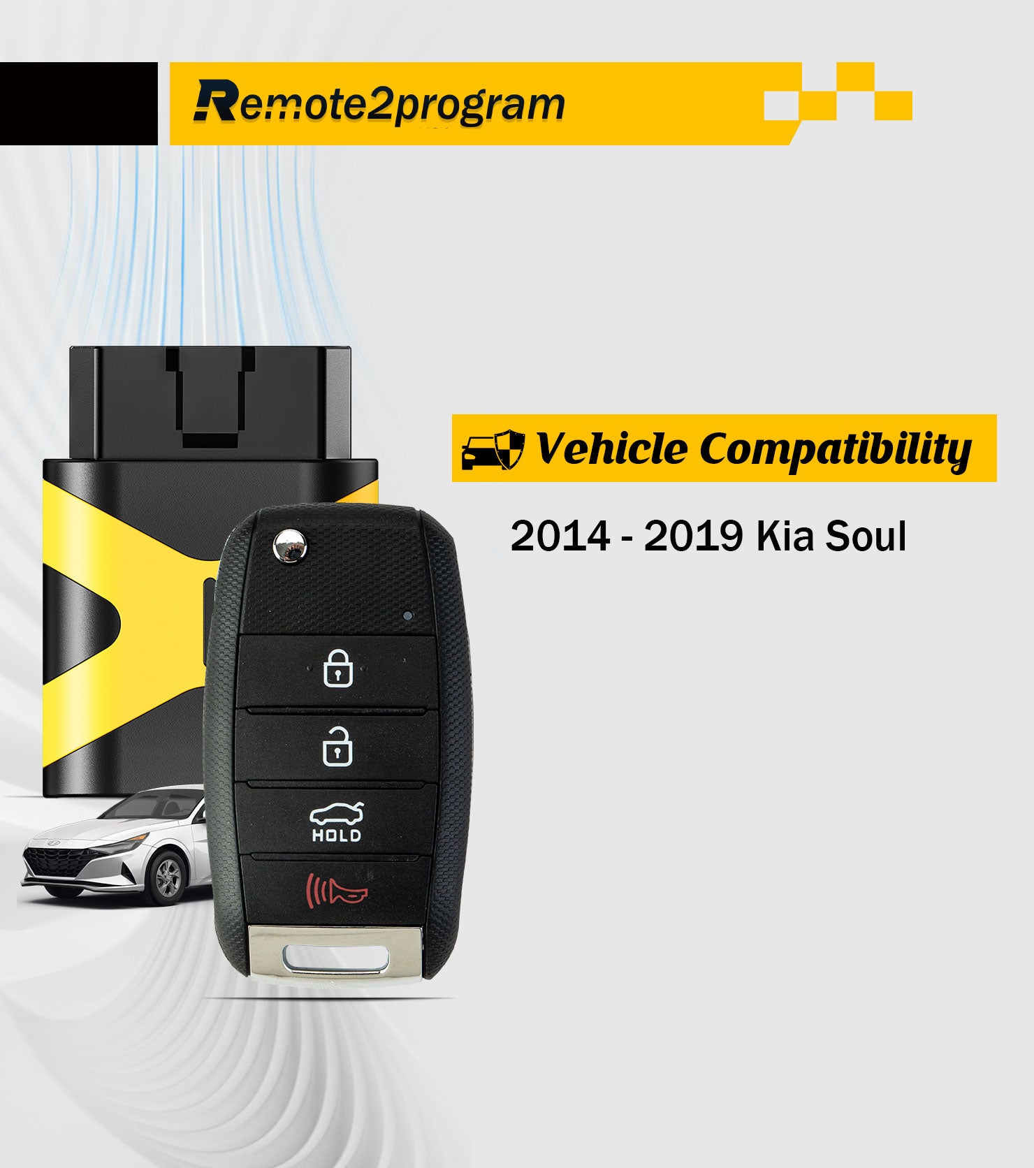 Self Pogrammable Keyless Entry Remote Control Replacement for 2014-2019 Kia Forte with FCC: OSLOKA-875T