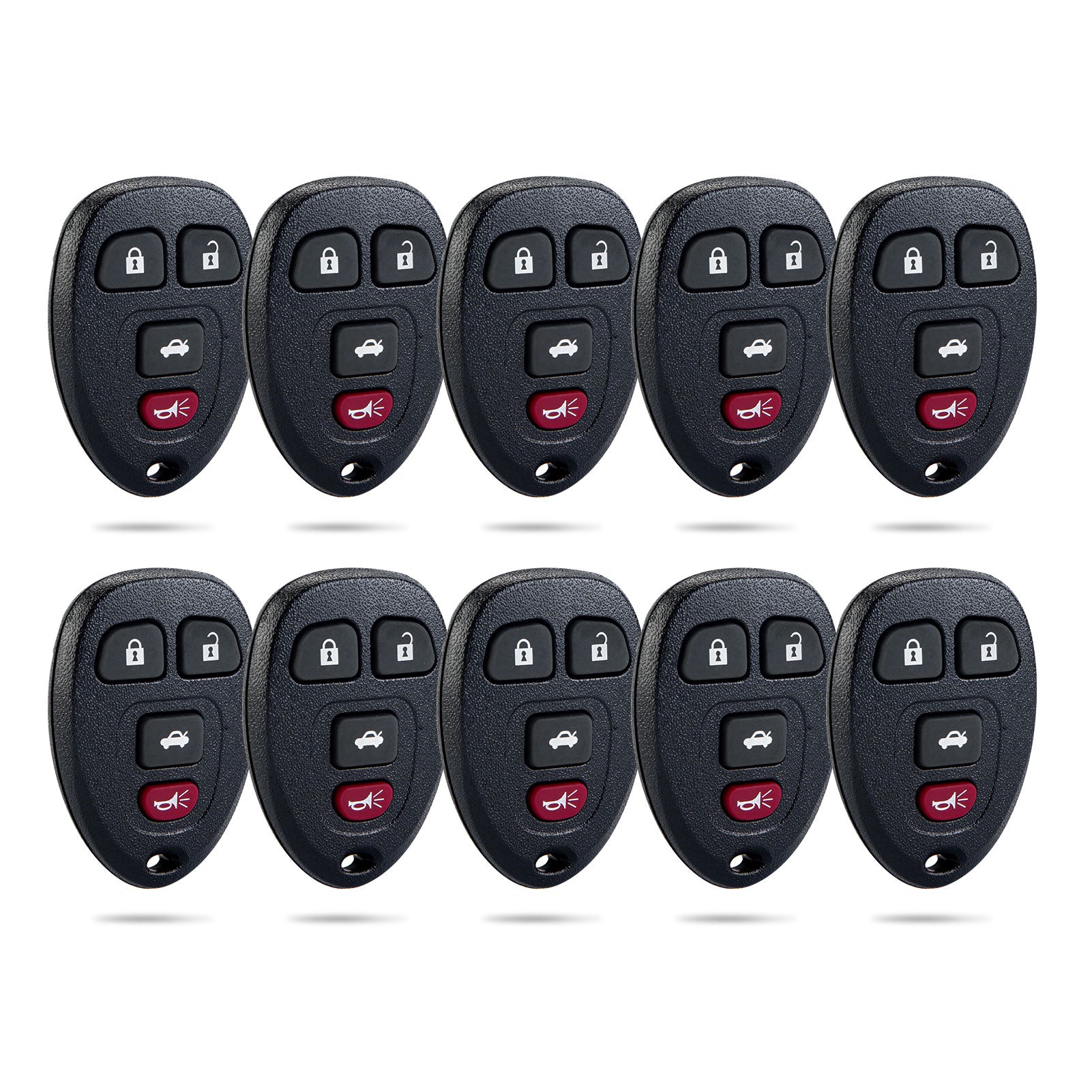 4 Button Keyless Entry Remote Replacement for 2007-2008 Saturn Aura Sky KOBGT04A KR-C4RB