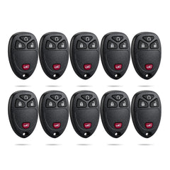 New 4 Button Car Key Fob Keyless Entry Remote Replacement for Silverado 2007-2013 OUC60270 KR-C4RC