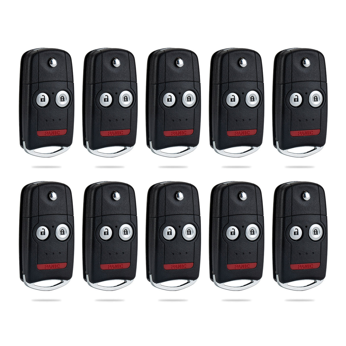 Keyless Entry Remote Flip Key Fob Replacement for Acura 2007-2013 RDX MDX 3BTN N5F0602A1A  KR-A3SA