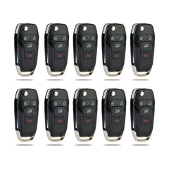 Flip Key 315MHz Replacement for 2019-2021 Ford Transit Connect Car Key Fob 4 BTN Remote Control N5F-A08TAA 164-R8236   KR-F4SJ-10