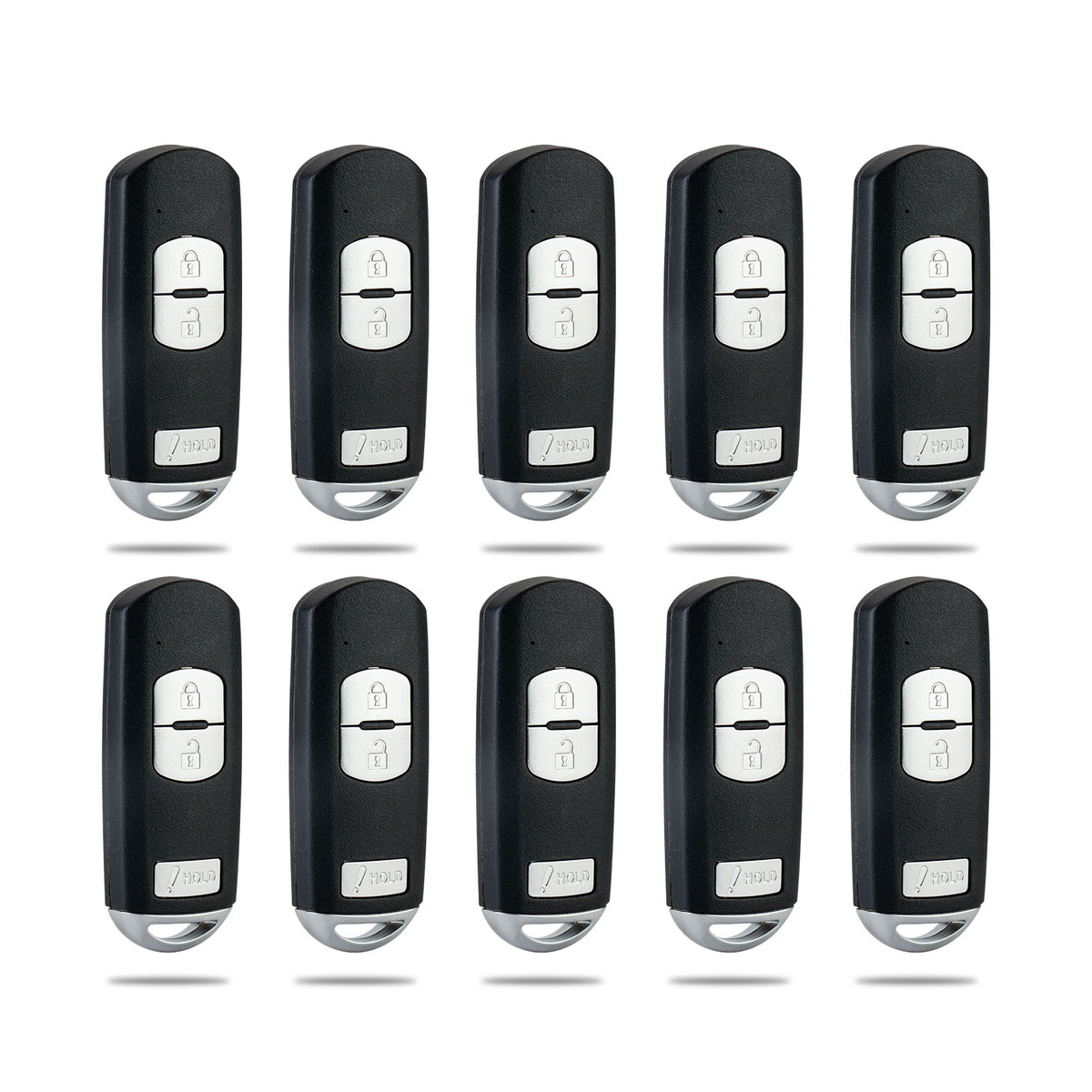 3 Button Smart Remote Key Replacement for 2012-2018 Mazdaa 3 5 CX-3 CX-5 WAZSKE13D01/ WAZSKE13D02 315MHZ  KR-M3RB-10