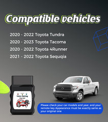 Smart Car Key Voice Paring Installer Replacement for 2020 2021 2022 2023 Toyota Tundra Tacoma 4Runner Sequqia HYQ14FBB 0010 Board