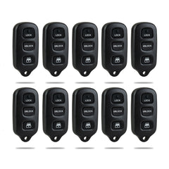 4 BTN Car Key Fob Replacement for 1999-2009 Toyota 4 Runner 2001-2008 Toyota Sequoia HYQ12BAN, HYQ12BBX, HYQ1512Y