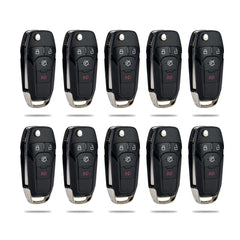 Flip Remote Keyless Entry Remote Fob Replacement for 2013-2016 Fusion N5F-A08TAA 315Mhz  KR-F4SE-10