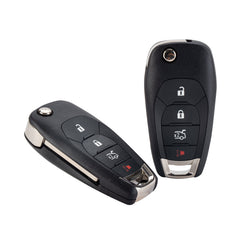 4 BTN Keyless Entry Remote 433MHZ Car Key Replacement for 2016-2019-Cruze XL8 Systems Only LXP-T004  KR-C4SD