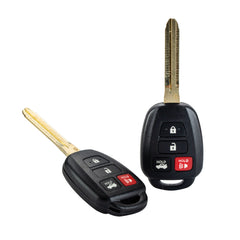 G Chip Remote Car Key Replacement for 2012-2014 Toyota Camry 4 Button HYQ12BDM  KR-T4SB