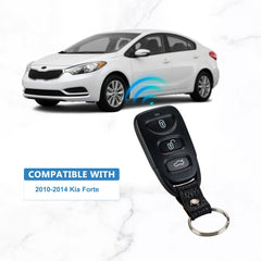 Replacement for Keyless Entry Remote Car Key Fob fit for 2010 - 2014 Kia Forte 4 BTN PINHA-T008   KR-K4RD