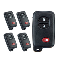 Smart car Key fob Replacement for Toyota 4Runner Prius C V Venza with FCC ID: HYQ14ACX 271451-5290 KR-T3RE