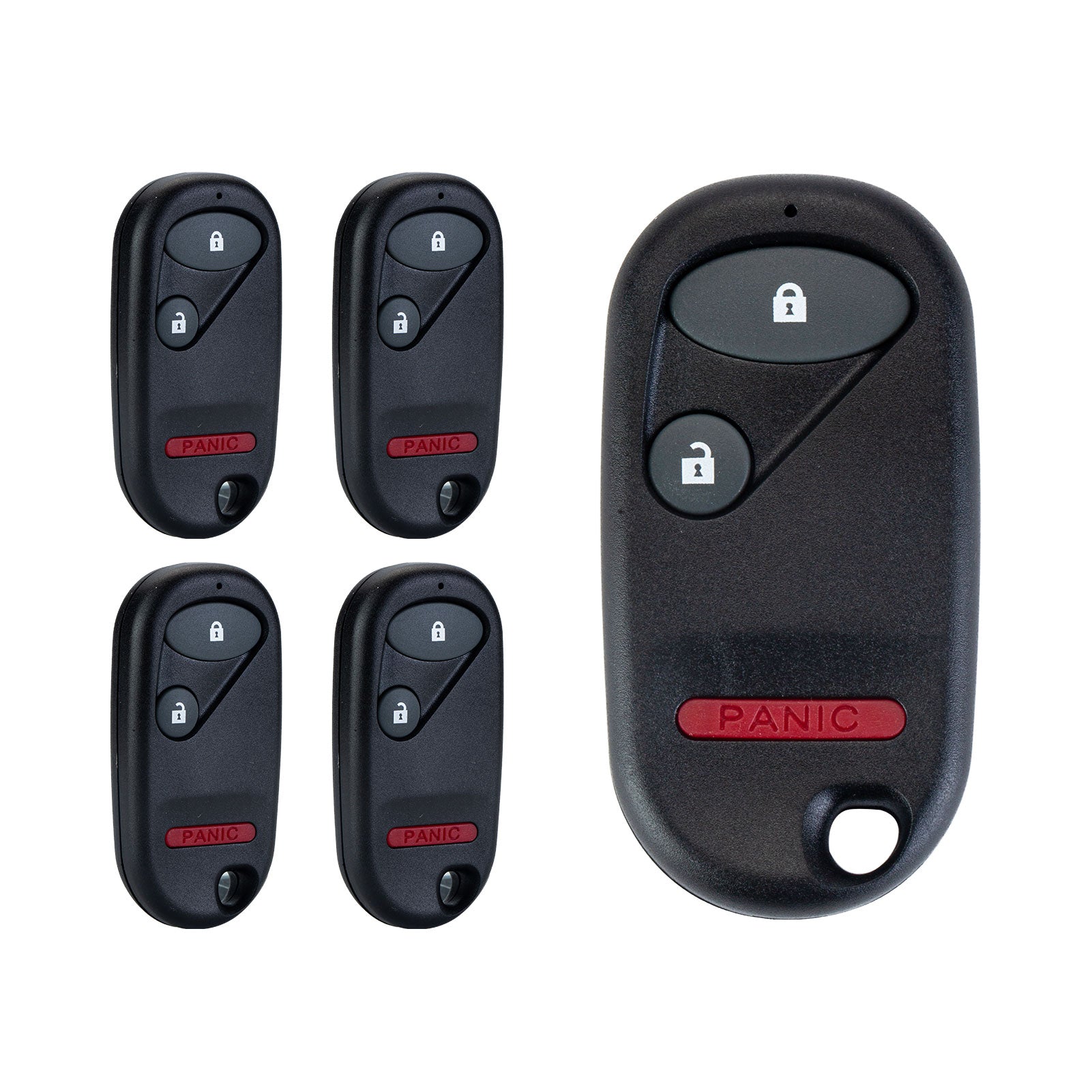 Keyless Entry Remote Control with Uncut High Security Car Key Fob Repalcement for 2002 2003 2004 Honda CR-V OUCG8D-344H-A  KR-H3RA