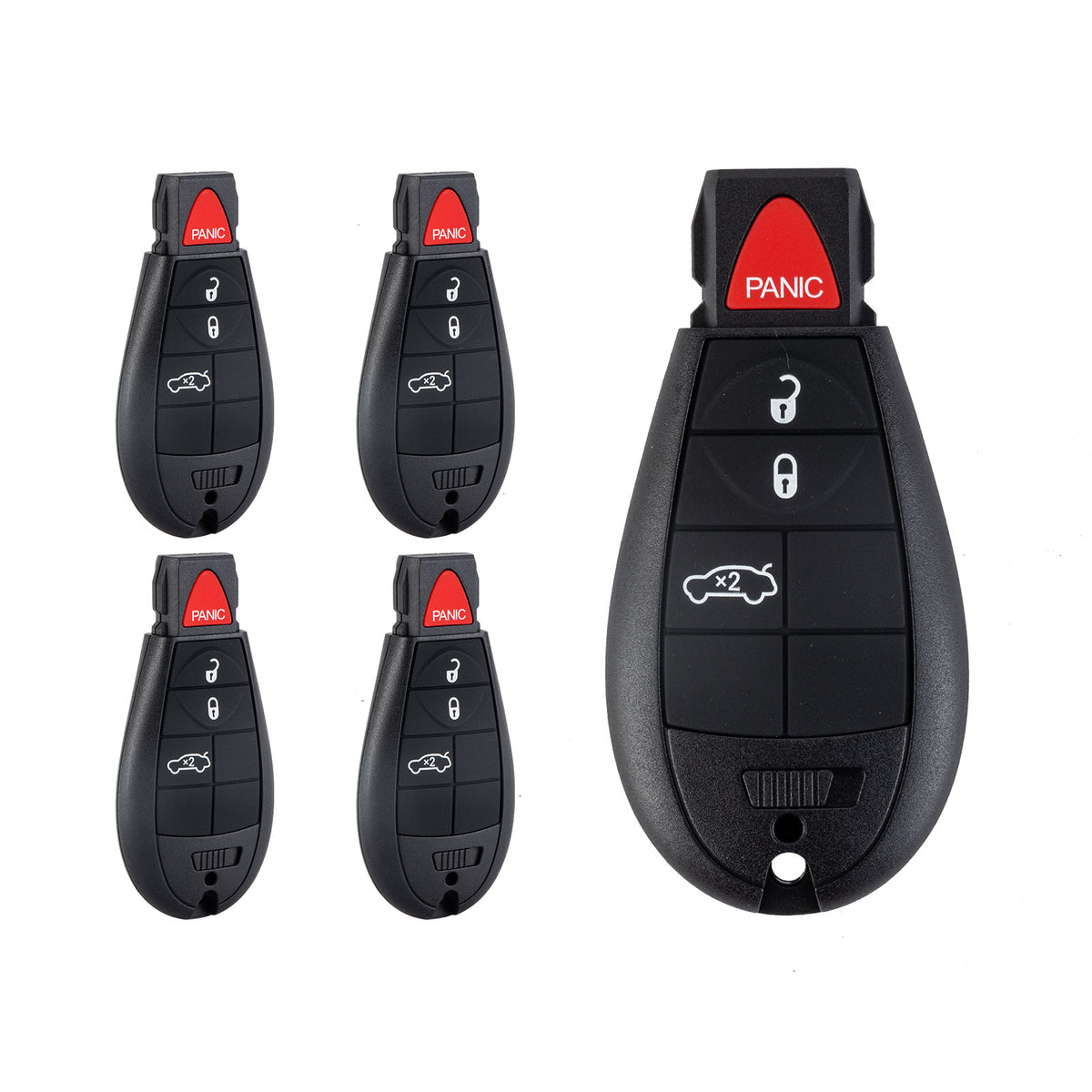 Car Key Fob Replacement for Dodge Charger Keyless Entry Control 4 Button IYZ-C01C or M3N5WY783X  KR-D4RA-05