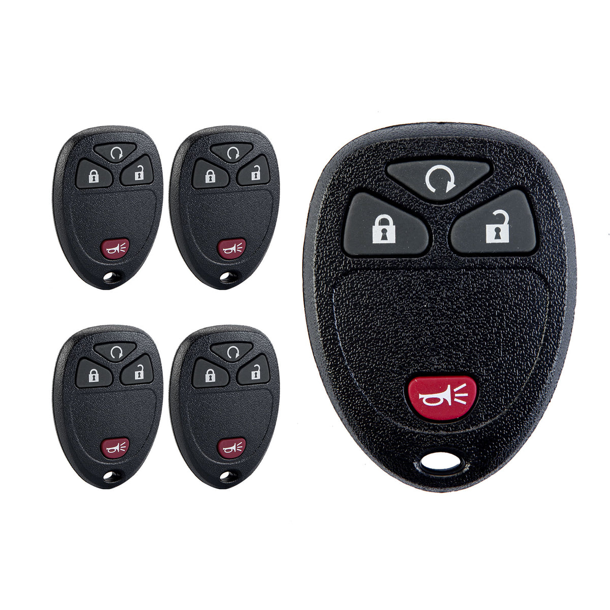 Replacement for 2006-2011 Chevrolet HHR 4 Button Keyless Entry Remote KOBGT04A  KR-C4RE