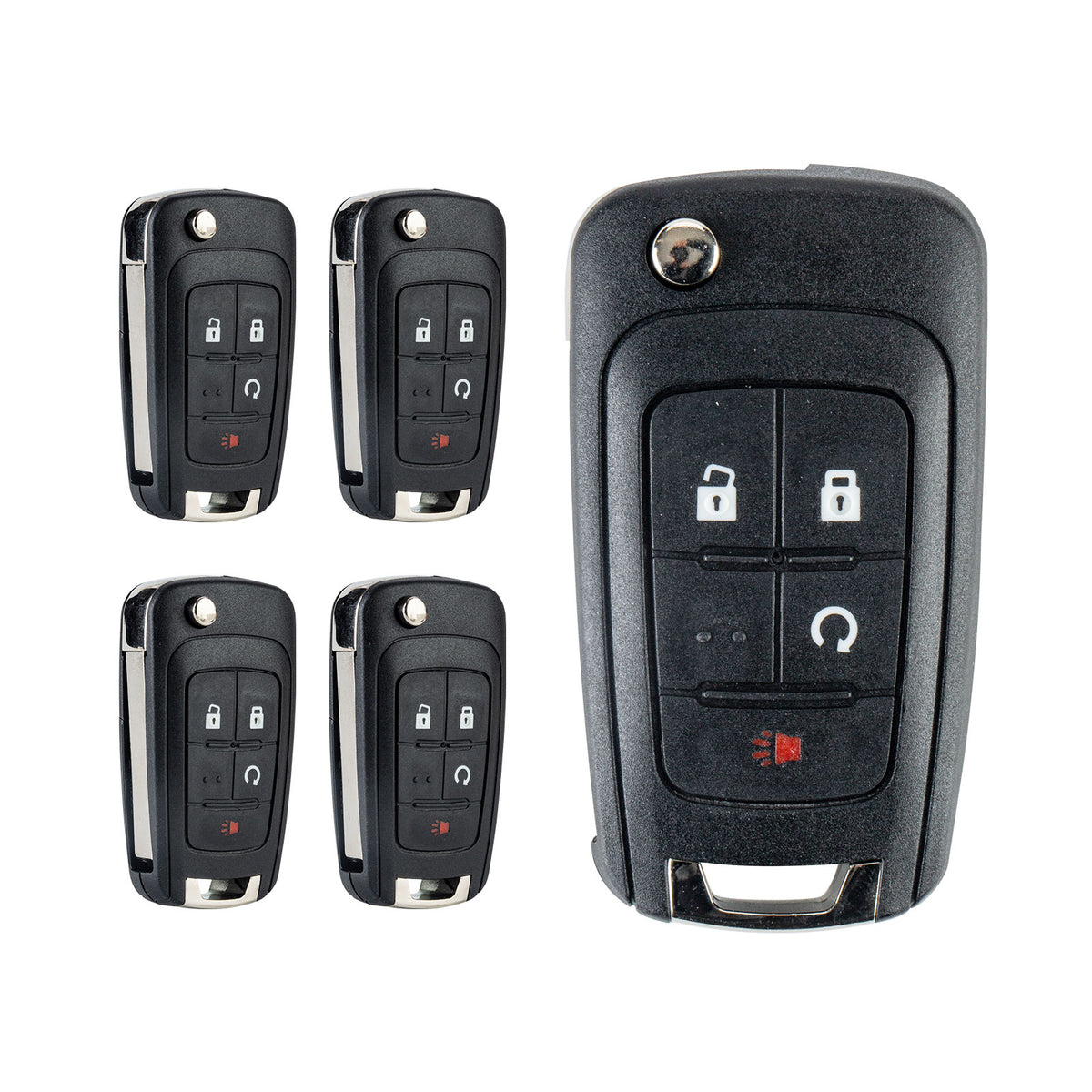 Car Key Fob Keyless Entry Remote Control 315MHZ Replacememnt for 2010-2019 Equinox 2014-2018 Buick Encore 2010-2019 GMC Terrain OHT01060512 KR-C4SC-05
