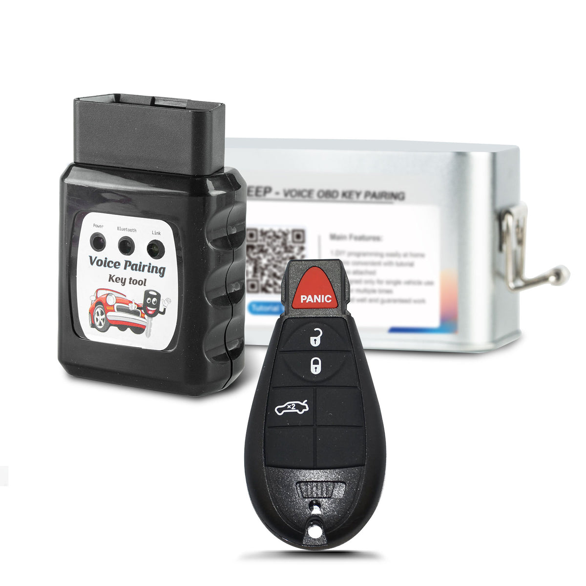Car Key Fob Voice DIY Kit Replacement for 2013 2014 2015 2016 Dodge Dart Fobik Keyless Entry Remote Control M3N32297100
