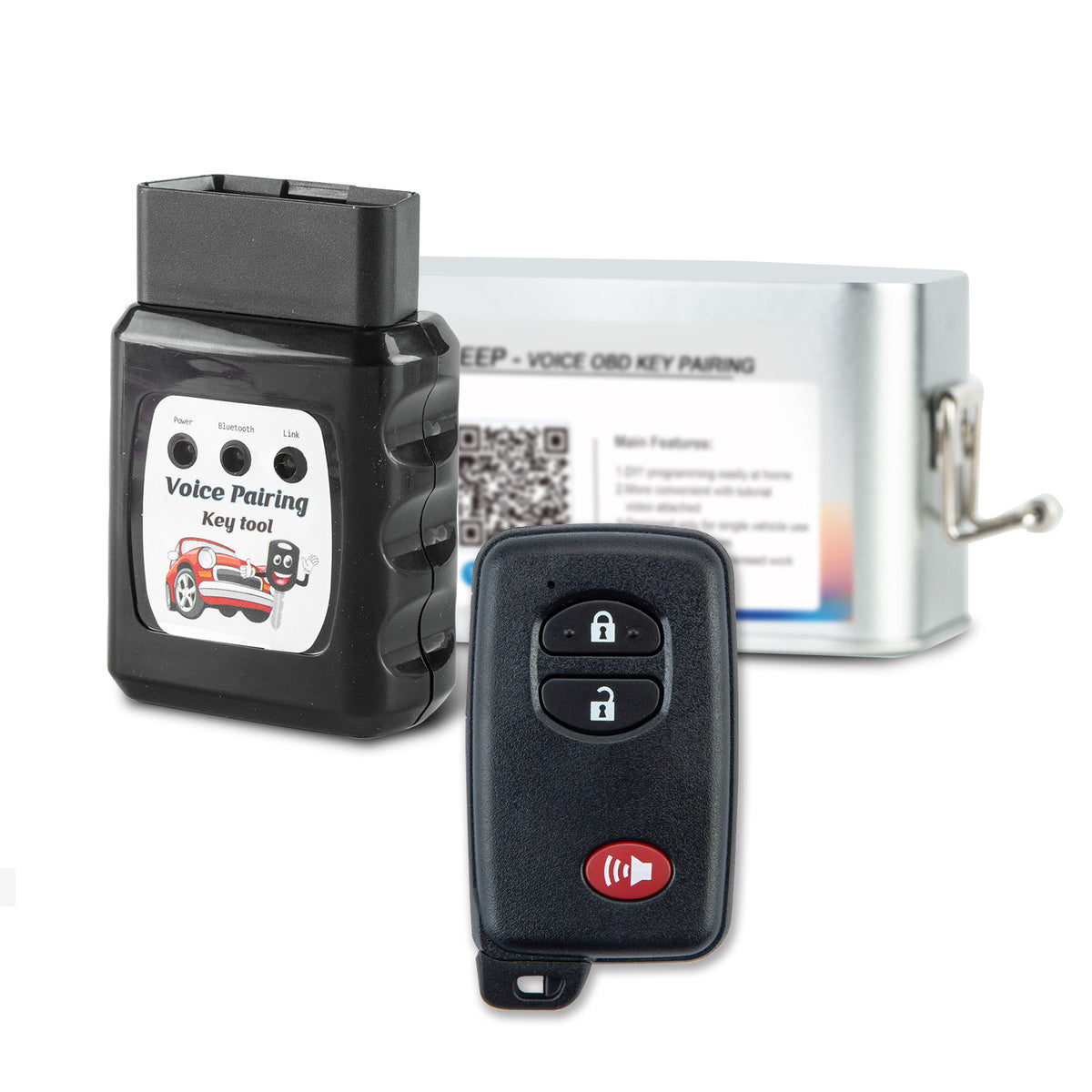 Voice Installer Kit Smart Car Key Keyless Entry Remote Replacement for 2010-2019 Toyota 4Runner 2010-2015 Toyota Prius 2009-2016 Toyota Venza HYQ14ACX 5290 Board