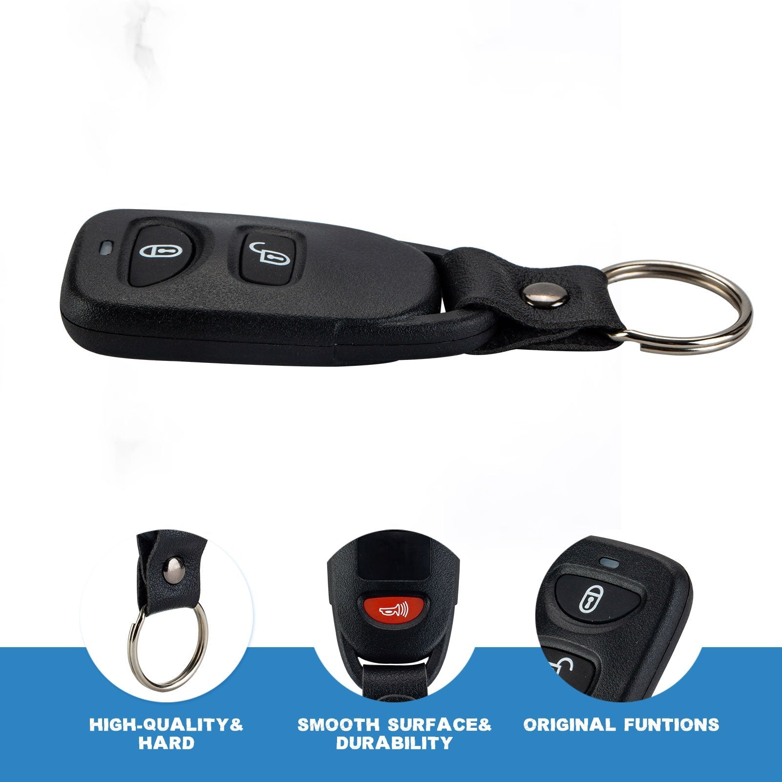 Replacement for Car Key Fob fit for 20145 -2017 Hyundai Accent Remote TQ8RKE-4F14  KR-K3RF