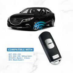 3 Button Smart Remote Key Replacement for 2012-2018 Mazdaa 3 5 CX-3 CX-5 WAZSKE13D01/ WAZSKE13D02 315MHZ  KR-M3RB-05