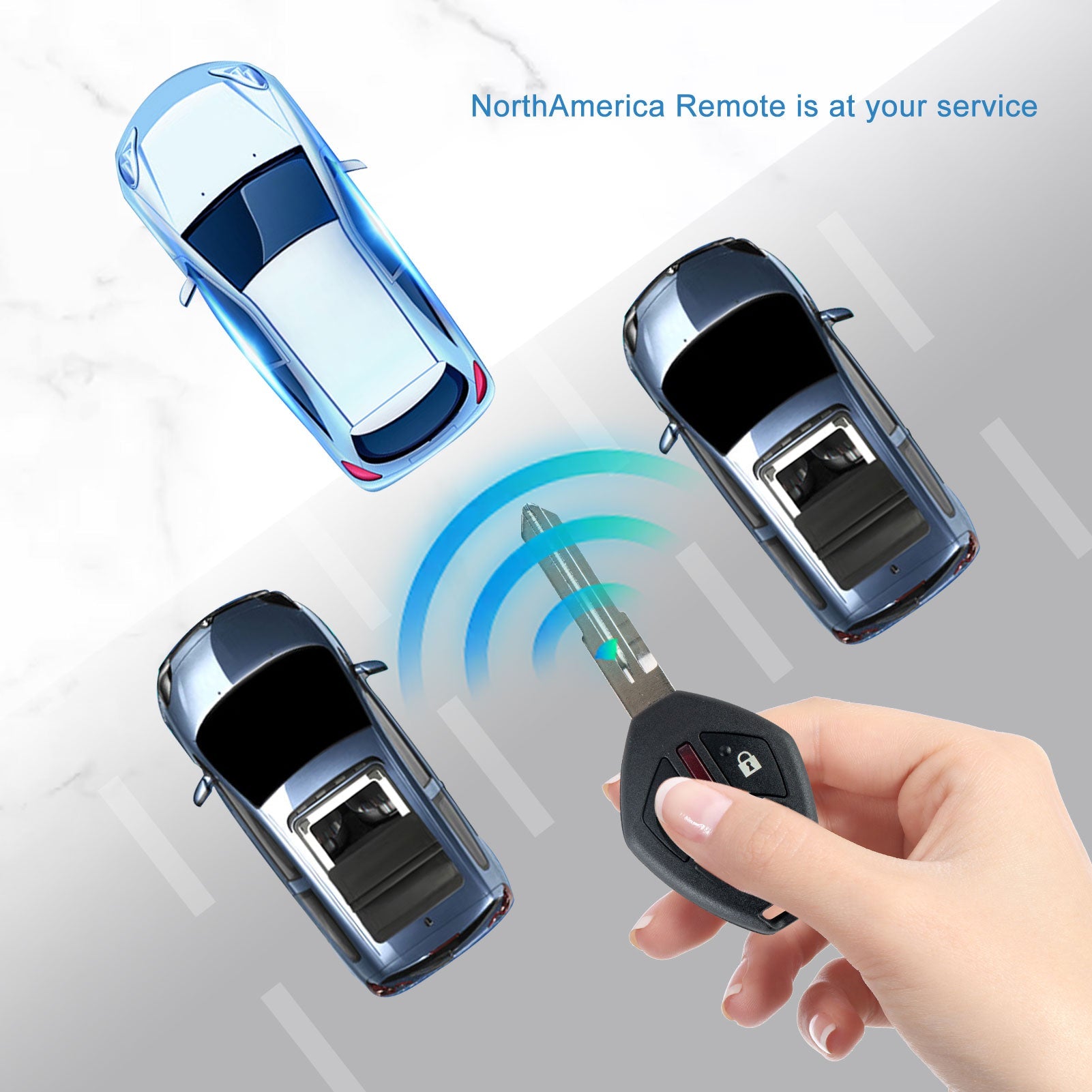313.8MHZ Keyless Entry Remote Replacment for 2008-2012 Mitsubishi Galant Eclips Remote OUCG8D-620M-A  KR-M4SB-05
