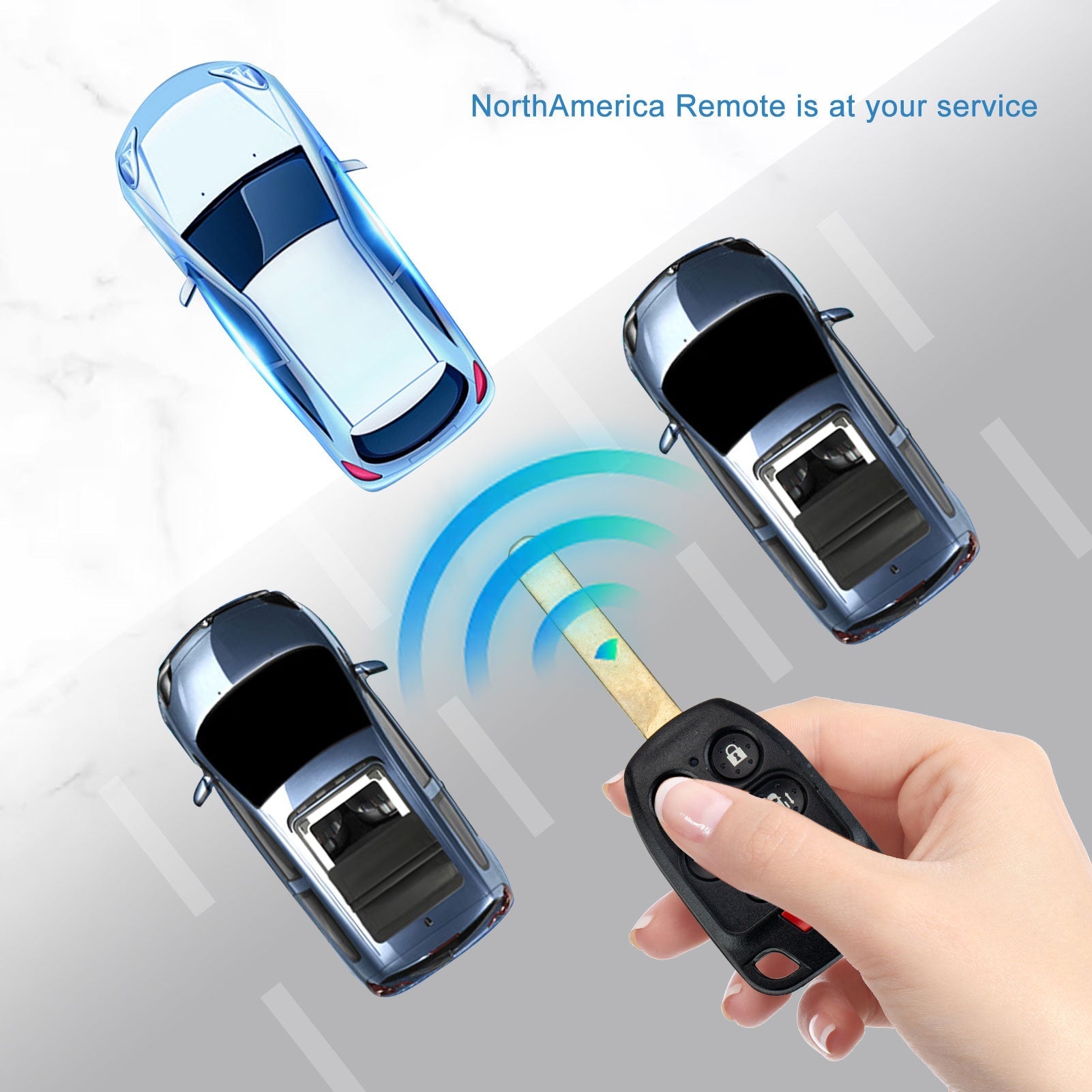 6 BTN Car Key Fob Keyless Entry Remote fit for 2011 - 2014 Honda Odyssey N5F-A04TAA