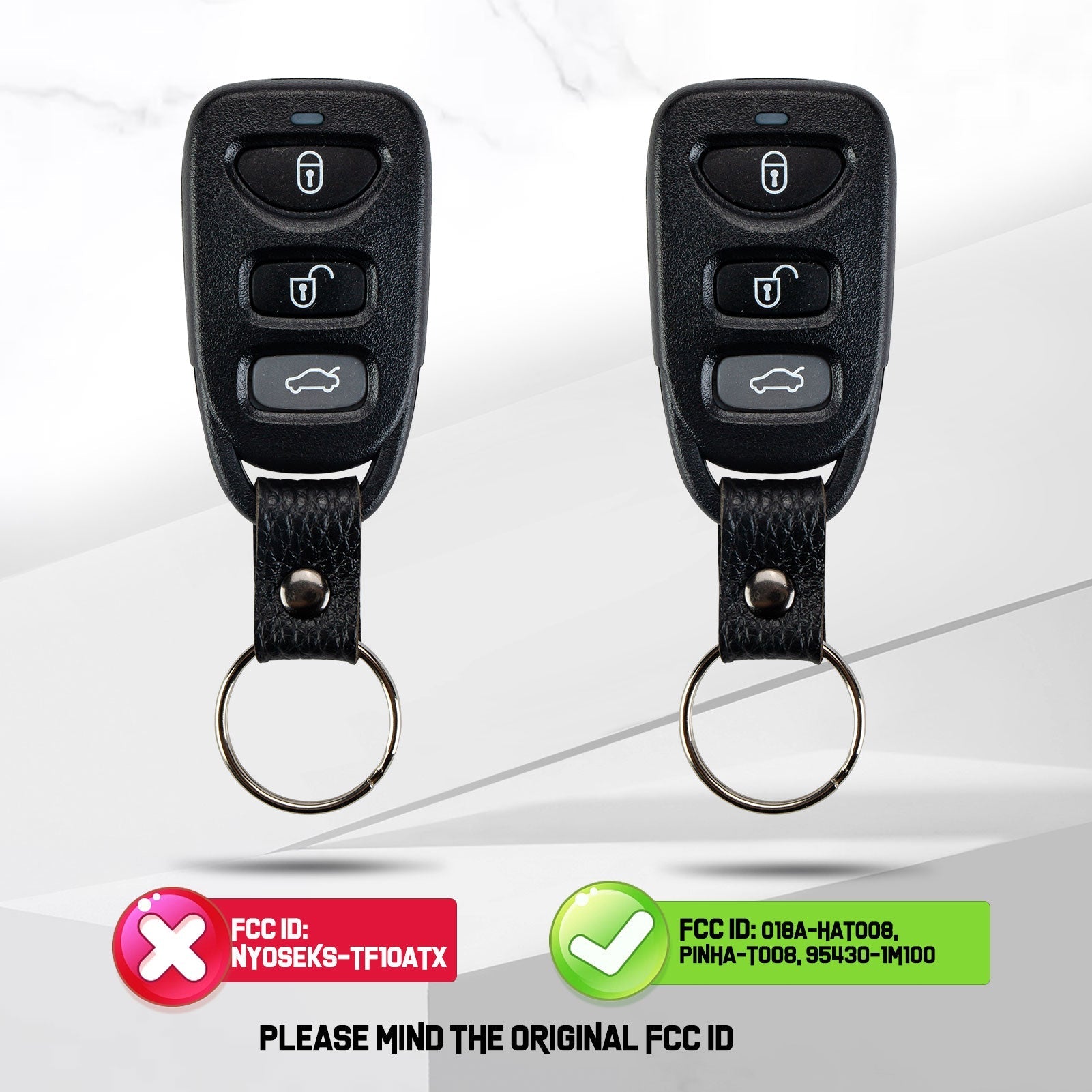 Replacement for Keyless Entry Remote Car Key Fob fit for 2010 - 2014 Kia Forte 4 BTN PINHA-T008   KR-K4RD