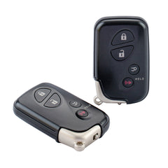 Smart Key Fob 4 BTN keyless Entry Replacement for 2010 - 2015 RX350 RX450H GX460 CT200H with FCC ID: HYQ14ACX, Board Number: 271451-5290