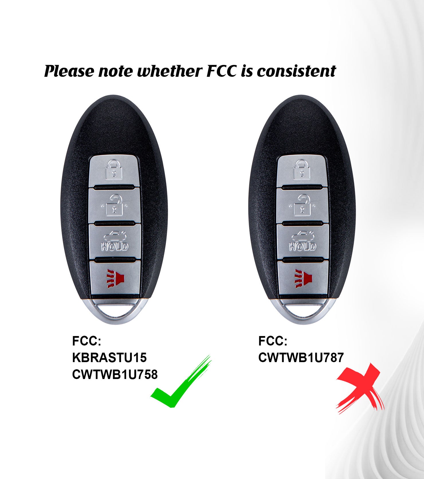 Smart Proximity Keyless Entry Remote Self Programmable Key Fob Replacement for 2007-2012 Nissan Sentra KBRASTU15, CWTWB1U758
